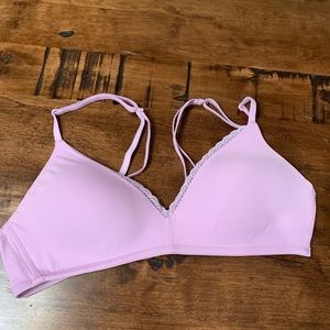 Aerie real happy wireless lightly lined bra